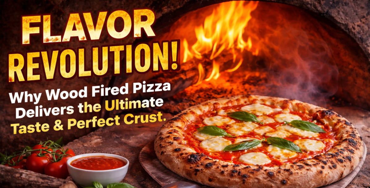 Wood Fired Cooking Creates Better Crust and Flavor